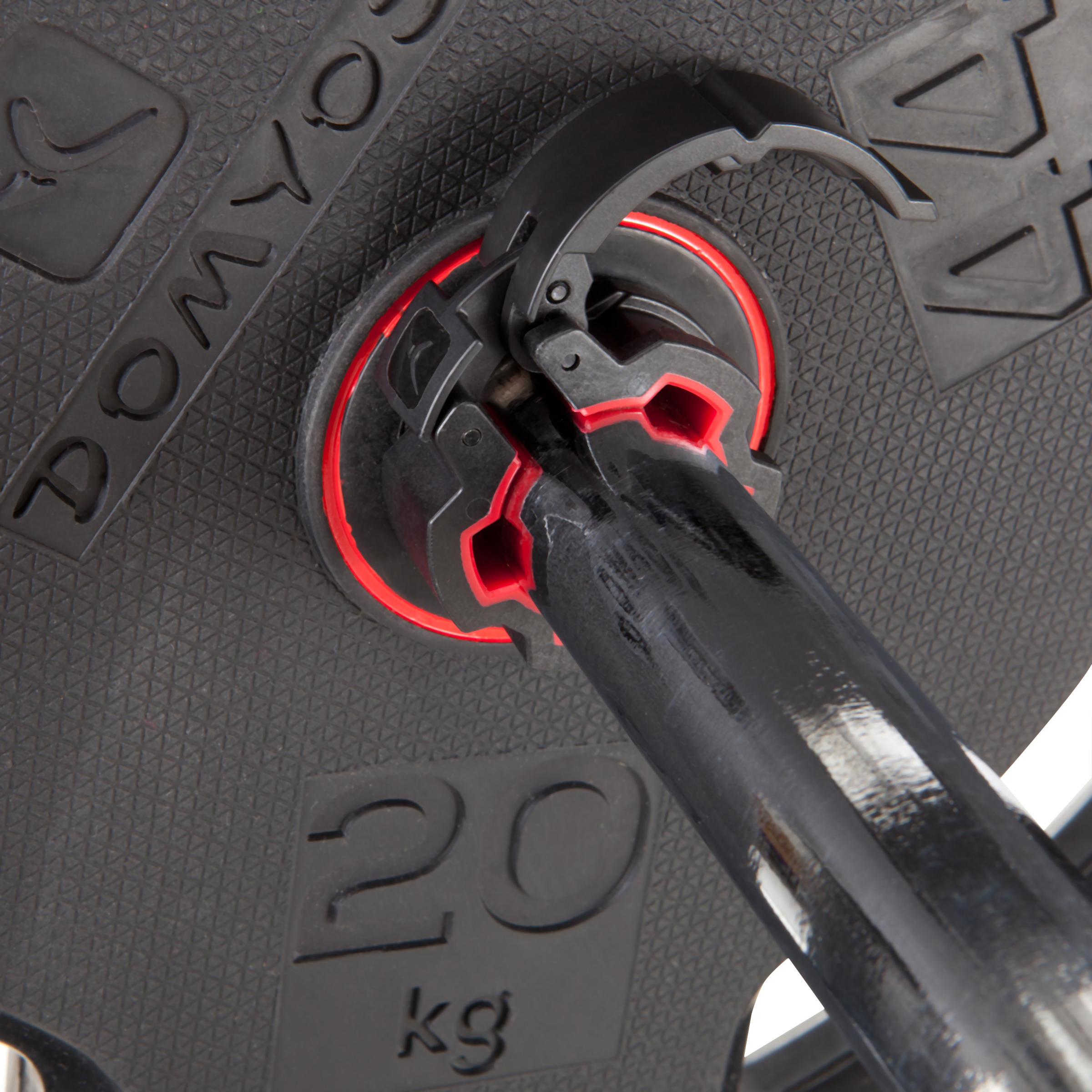 DOMYOS Zaisťovacie zámky na kotúče Smart na posilňovanie 28 mm NO SIZE · záber 6