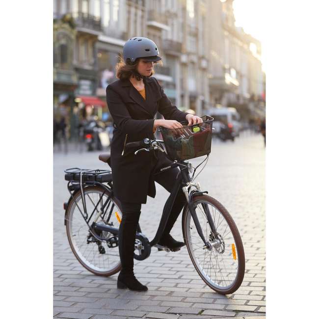 Cestino Anteriore Per Bici In Metallo - Porta Oggetti Per Bambini E Mountain Bike - Foto 14