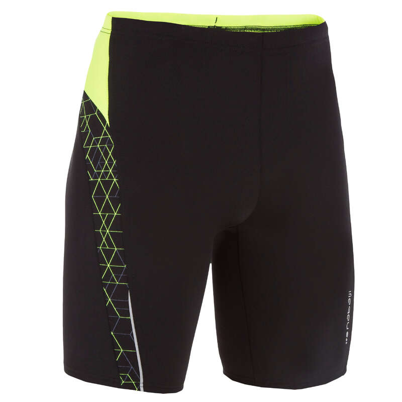 BOY'S SWIMSUITS - FIRST BOY JAMMER BLACK YELLOW NABAIJI