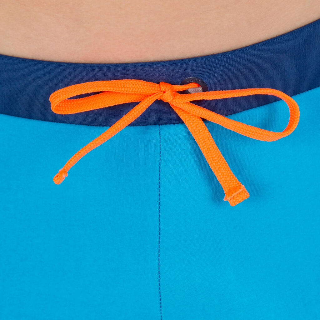 100 PEP BOYS' BOXER SWIM SHORTS - ASTRO ORANGE