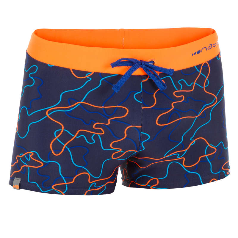 NABAIJI B-Active Pep Boy's Boxer Swim Shorts - Alpool Orange...