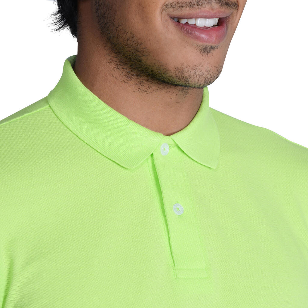 Golf Poloshirt kurzarm MW500 Herren khaki 