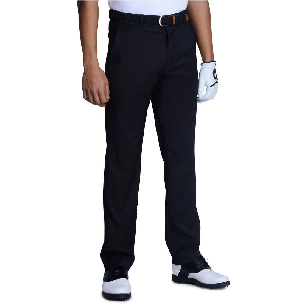 Men's golf trousers 900 - black