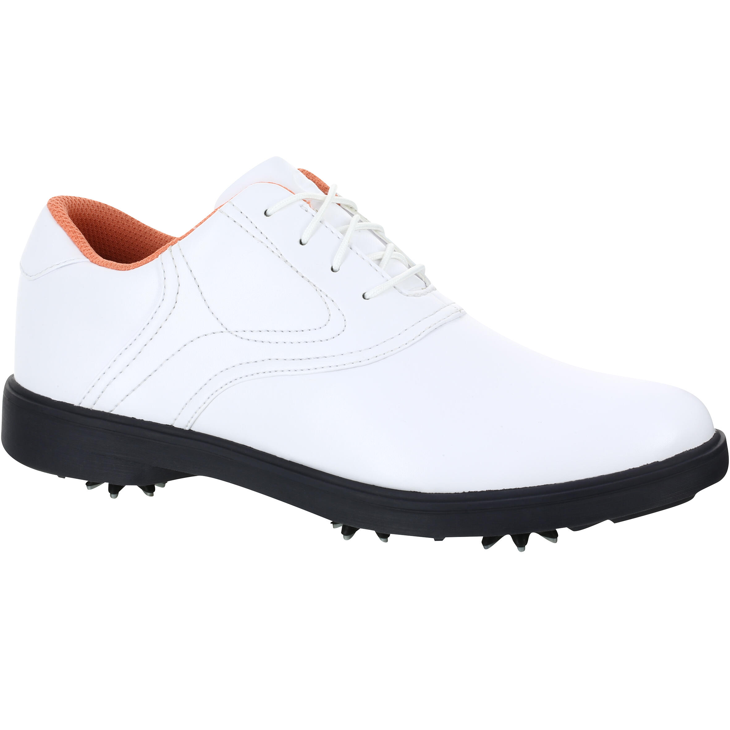 ZAPATOS DE GOLF MUJER SPIKE 500 BLANCO 1/12