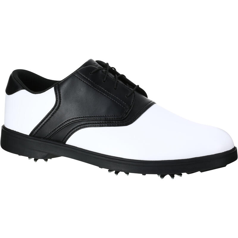 CHAUSSURES GOLF HOMME SPIKE 500 BLANCHES / NOIRES