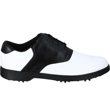 CHAUSSURES GOLF HOMME SPIKE 500 BLANCHES / NOIRES