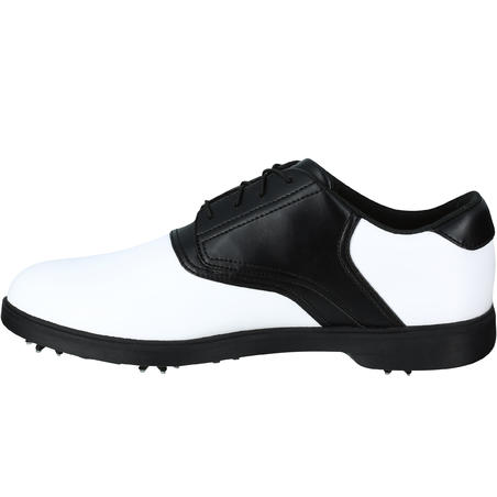 CHAUSSURES GOLF HOMME SPIKE 500 BLANCHES / NOIRES
