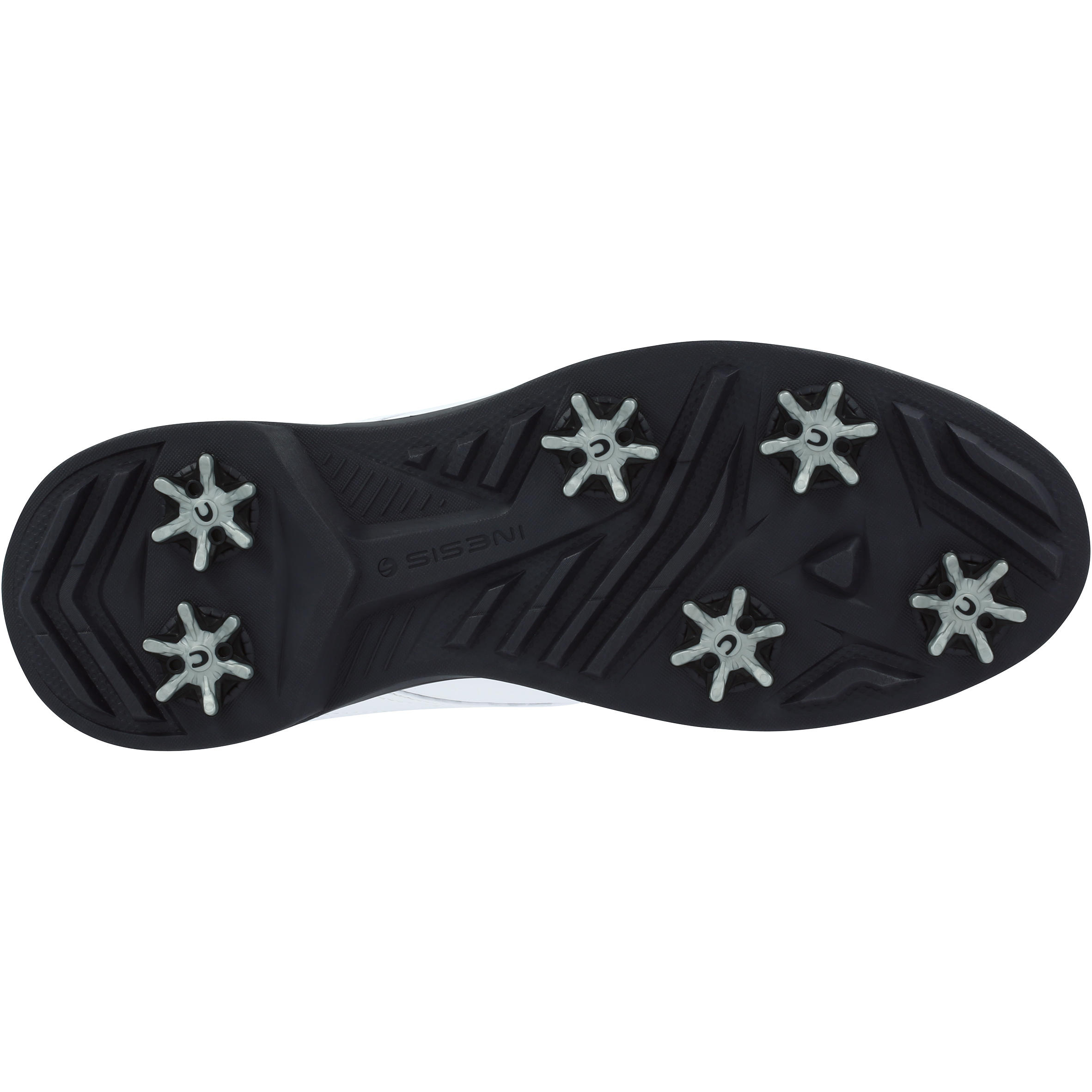 ZAPATOS DE GOLF MUJER SPIKE 500 BLANCO 11/12