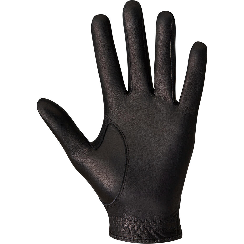 Gant de golf homme 500 confirmé et expert droitier noir