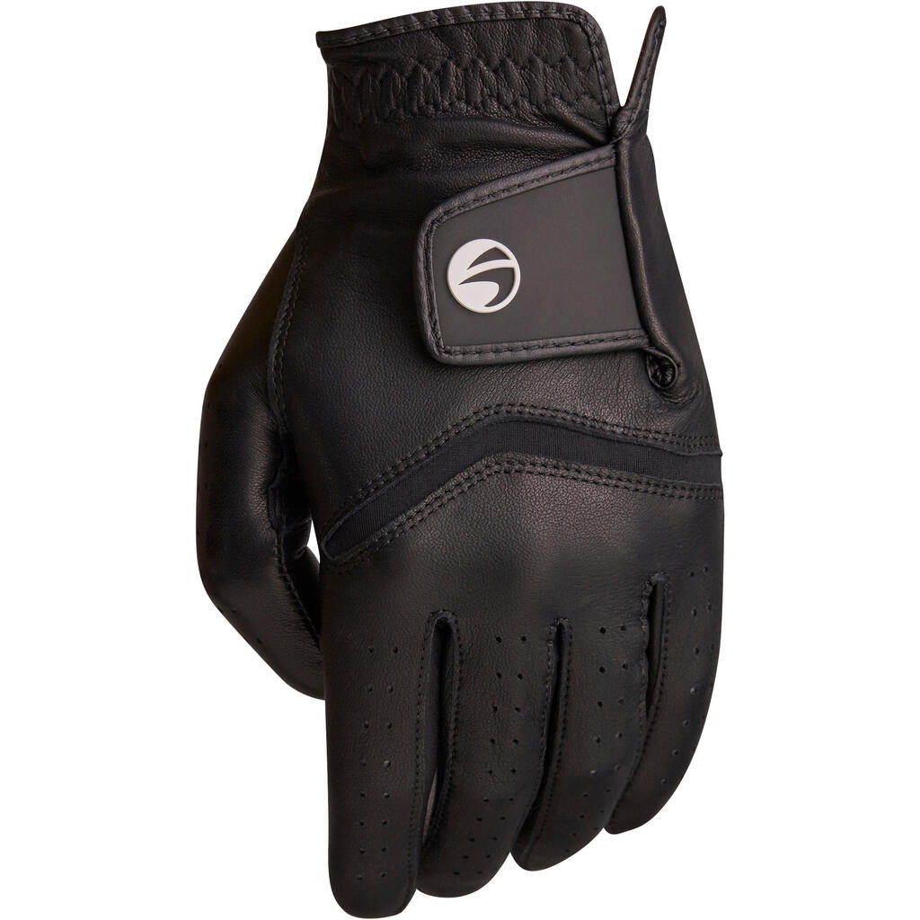 Gant de golf homme 500 confirmé et expert droitier noir
