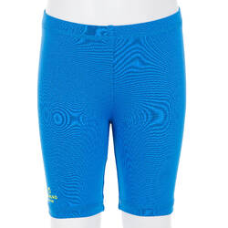 Baby UV Protection Surfing Cap Cropped Trousers T-Shirt Set - Blue