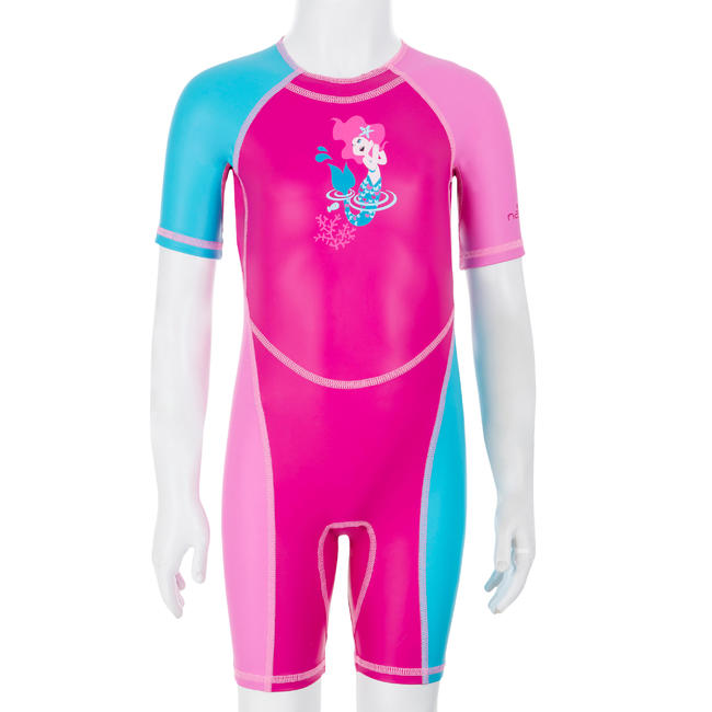 Baby Girl Swimming Costume to keep warm Pink