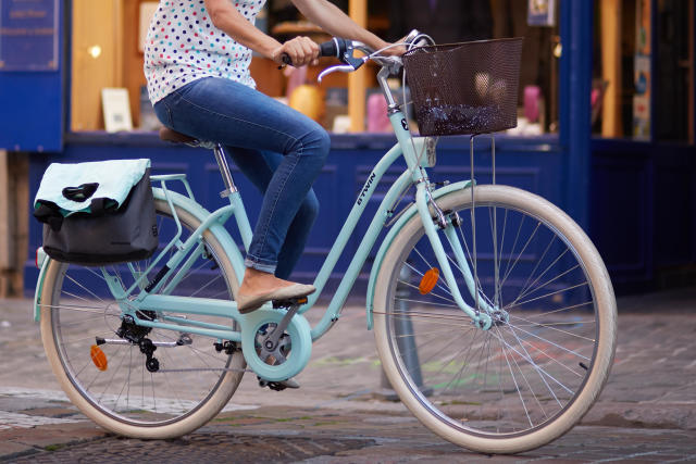 velo de ville avec porte bebe