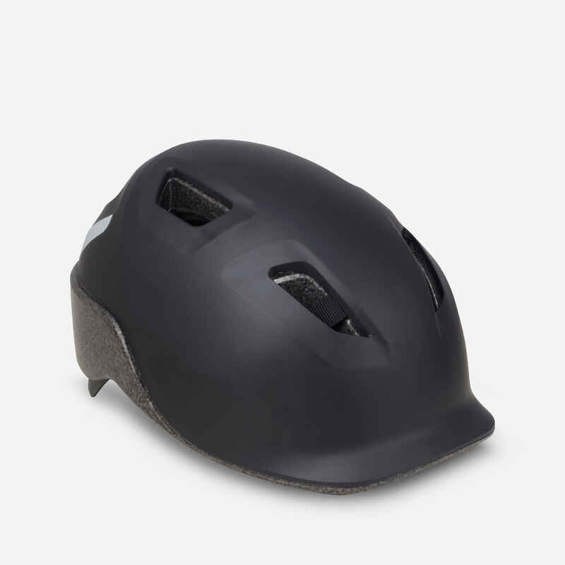 Casco bicicleta urbana adulto 100 negro