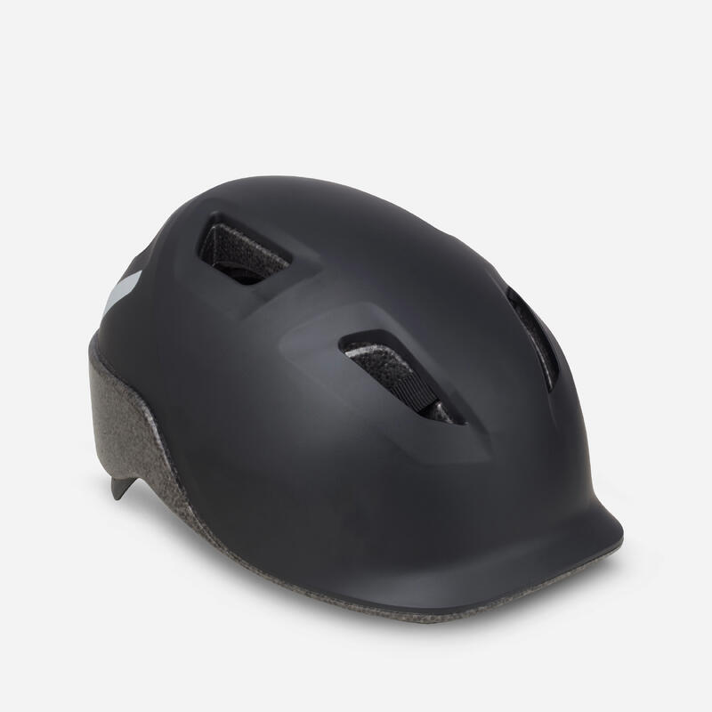 CASQUE VÉLO VILLE 100 NOIR CASQUE VÉLO VILLE 100 NOIR