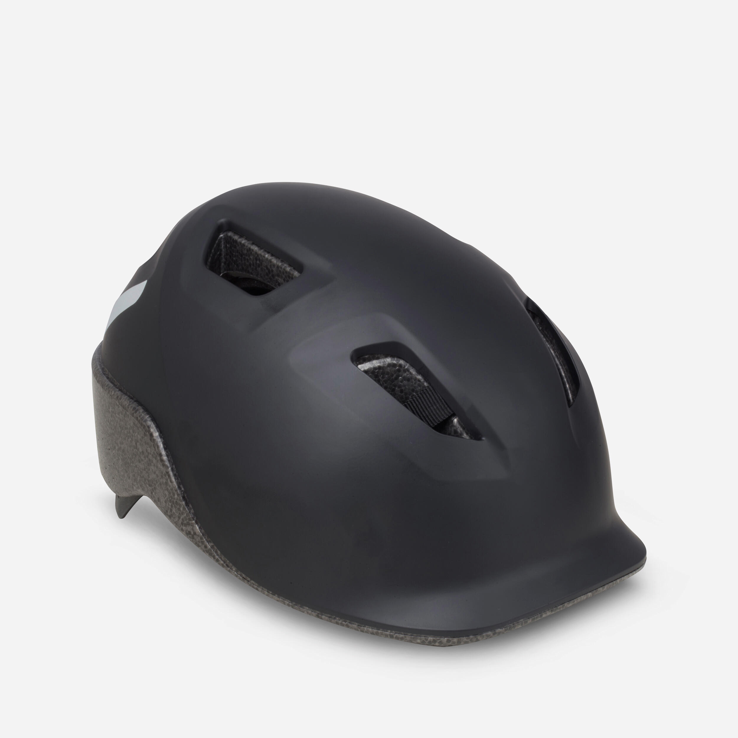 Casco bici città 100 nero BTWIN | DECATHLON