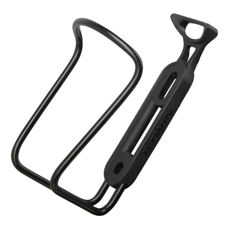 Flaschenhalter Radsport 100 Metall schwarz Flaschenhalter Radsport 100 Metall schwarz