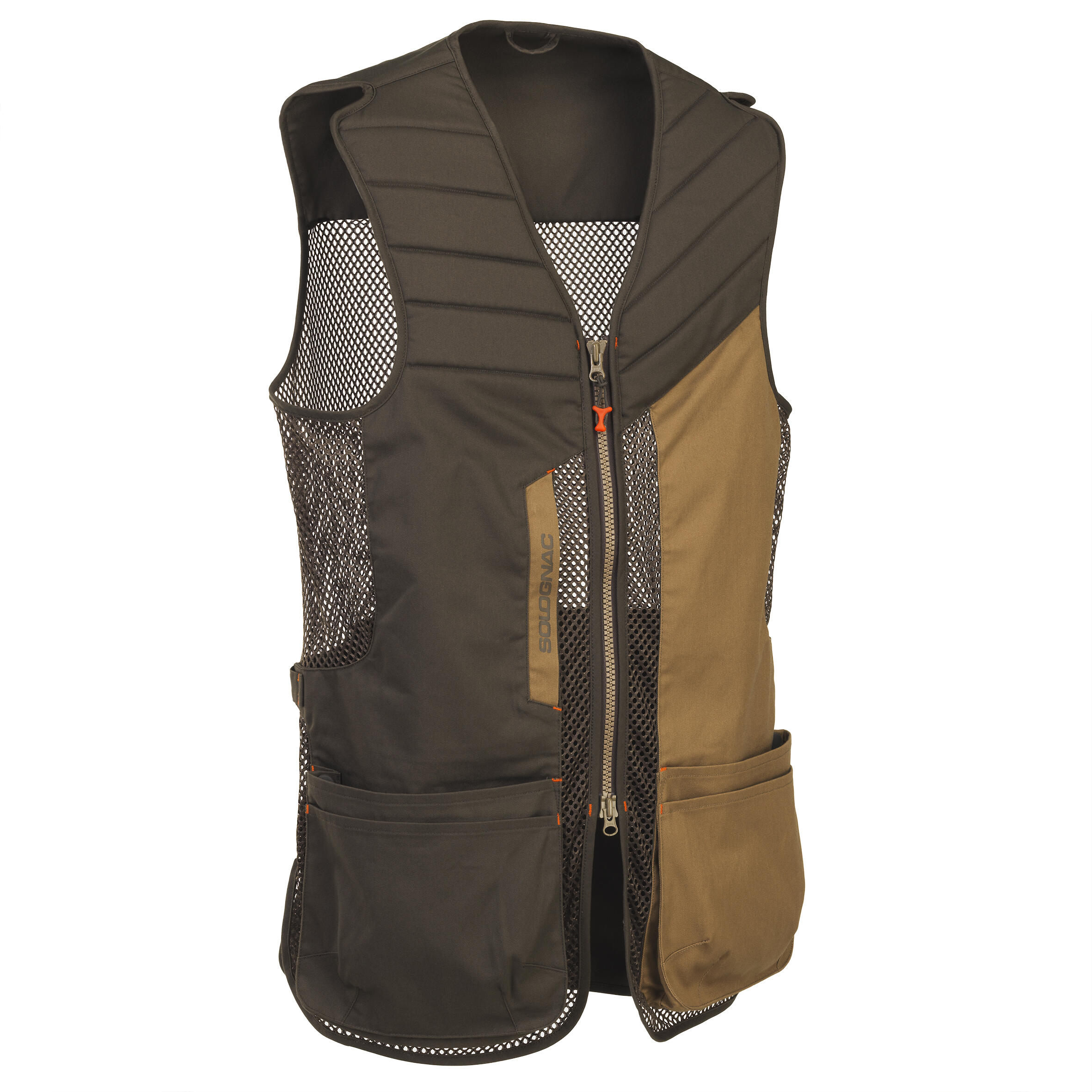 SOLOGNAC Comfort Waistcoat - Brown