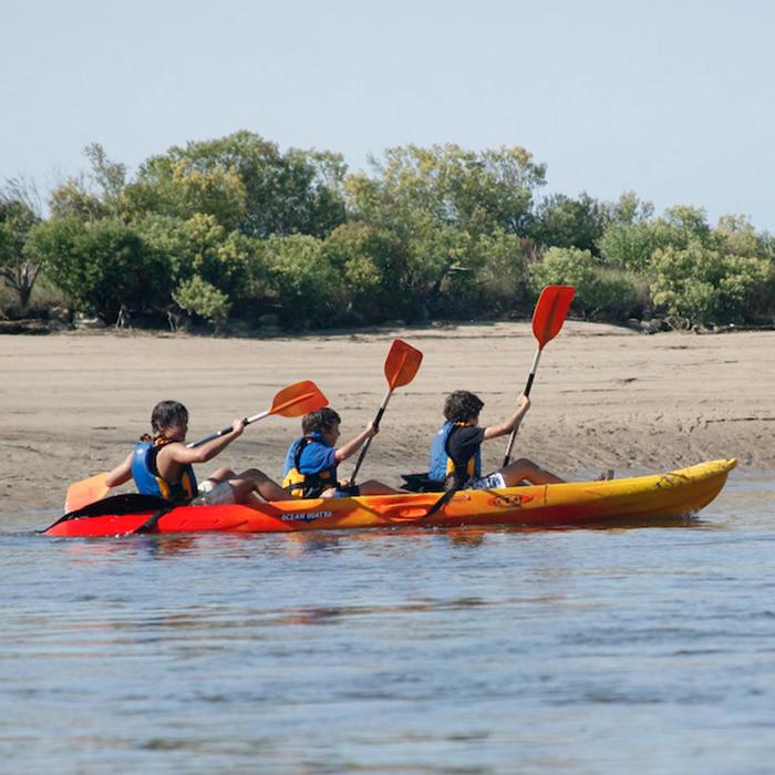 KAYAK RÍGIDO OCEAN QUATRO 4 PLAZAS (2 ADULTOS + 2 NIÑOS) Rotomod
