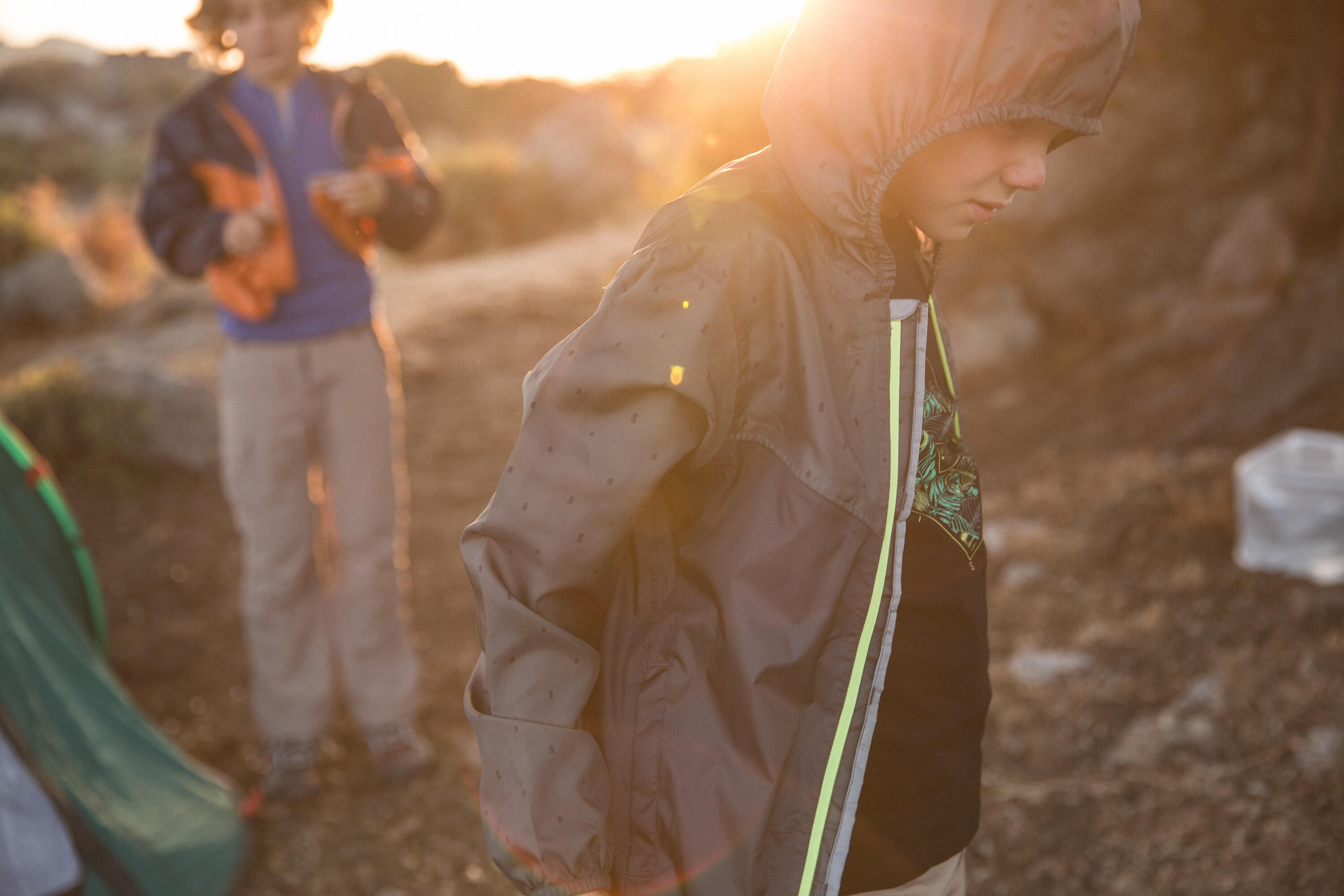 Giacca bambino 2-6 anni HIKE 150 blu-arancione 17/17
