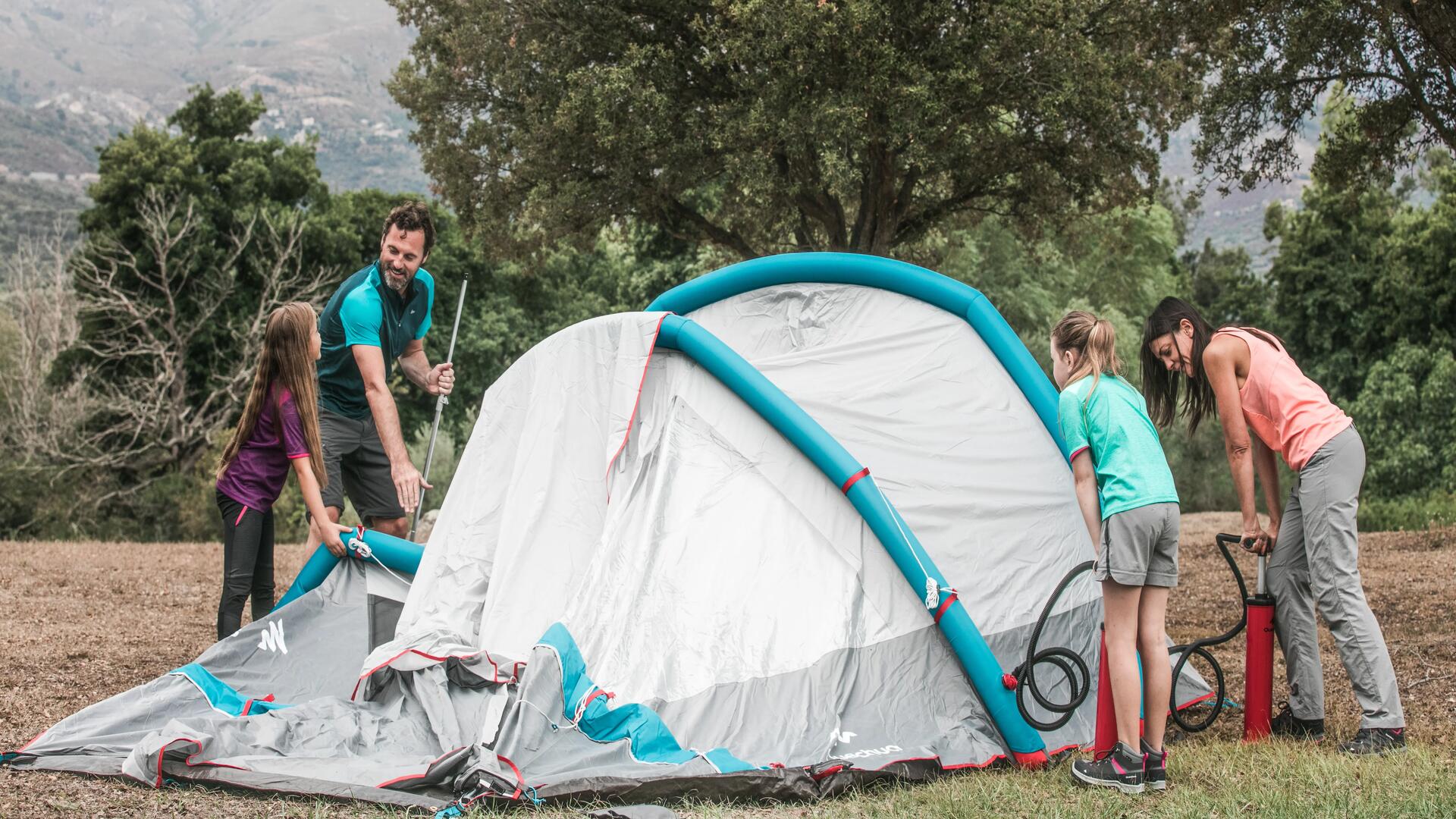 Das richtige Aufstellen deines Zeltes