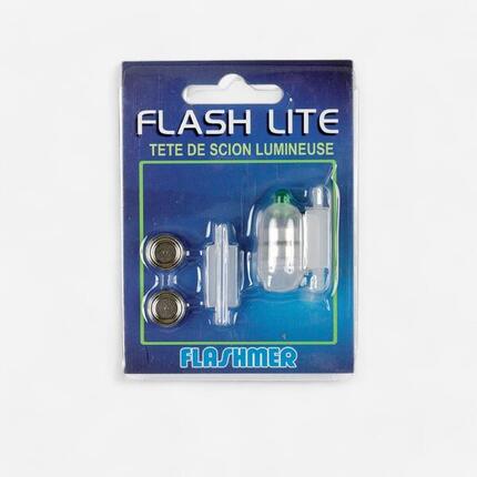 Tête de scion flash lite verte pêche en mer