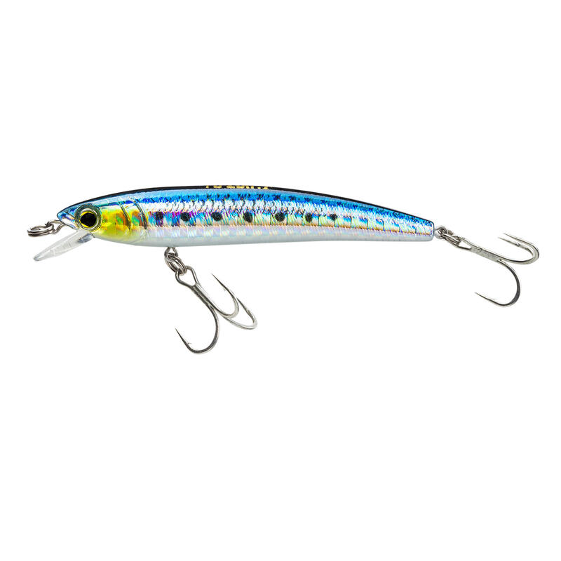 Nástraha na mořský rybolov Pin's Minnow 9 cm modrá