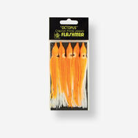 Leurre Octopus 6cm orange x5 pêche en mer