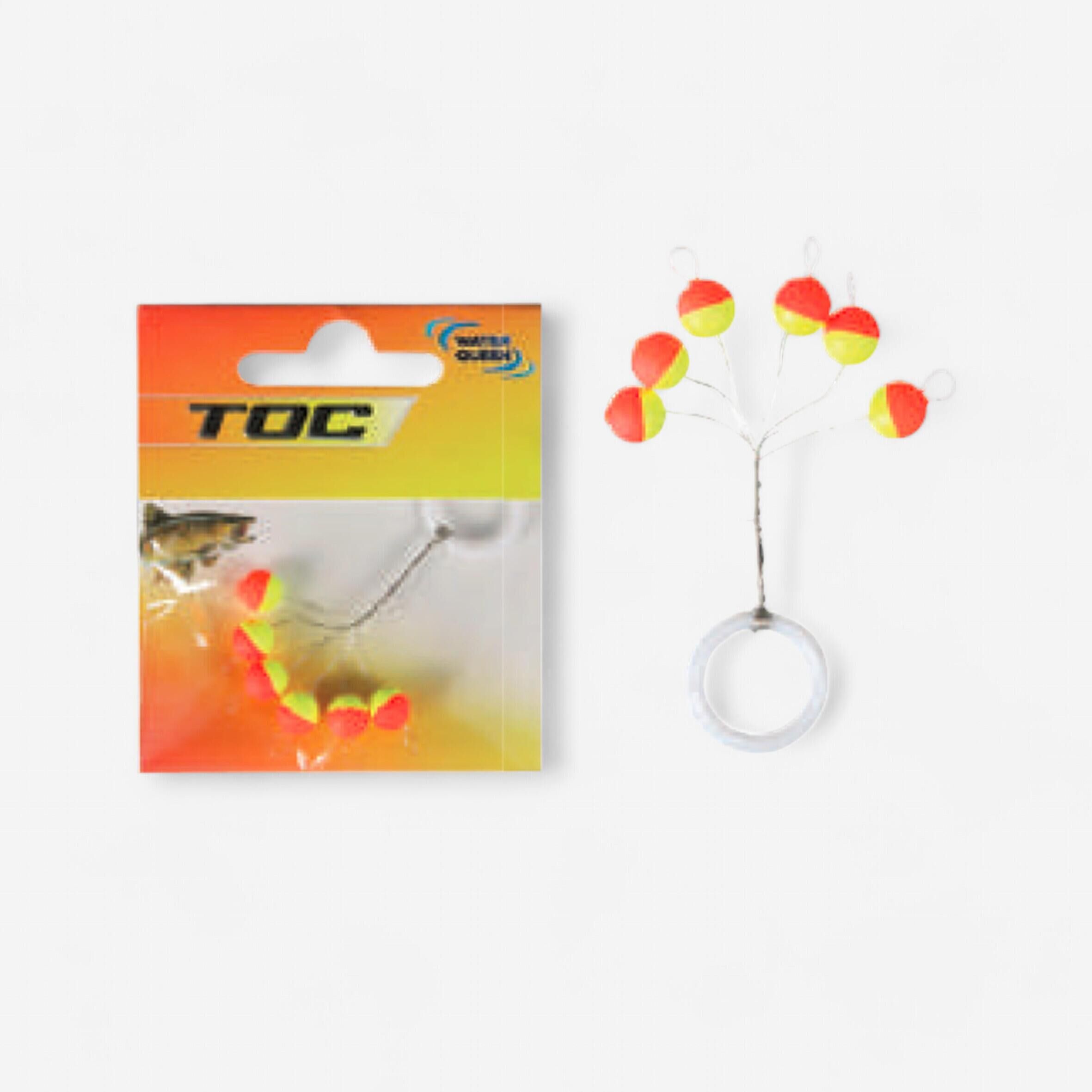 WATERQUEEN 6 MM CYLINDRICAL LINE GUIDE FLOAT FOR TOC FISHING FOR TROUT