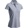 Women's Golf Polo T-Shirt 500 Light Grey