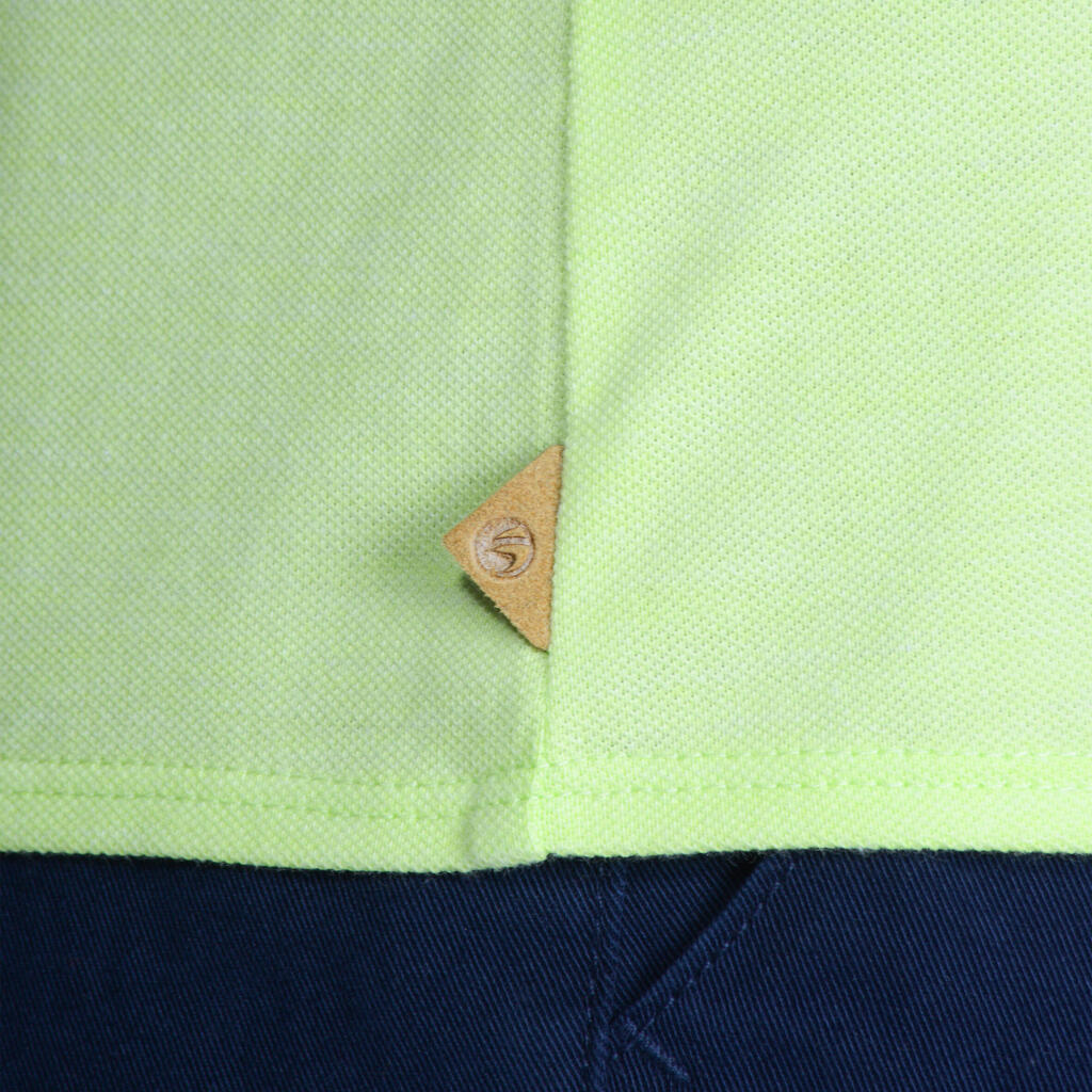 Golf Poloshirt kurzarm MW500 Damen grün