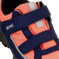 حذاء NH100 ضد الماء للأطفال - لون أزرق/ مرجاني