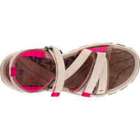Women's walking sandals - NH120 - Beige