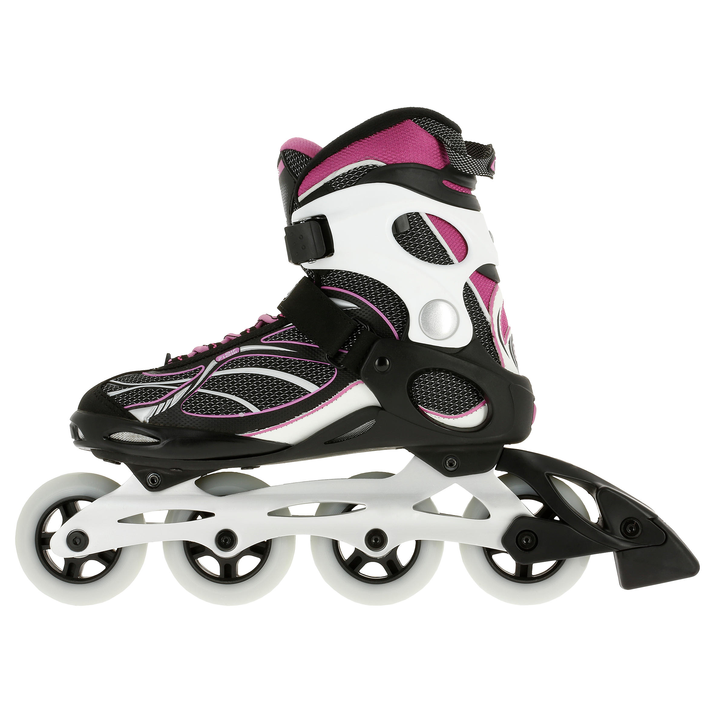 Master DF Women's Inline Fitness Skates - White 3/11