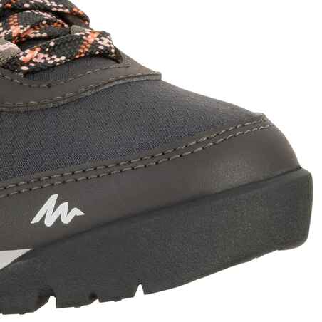 حذاء مقاوم للماء Arpenaz 100 للسيدات للتنزه - أسود