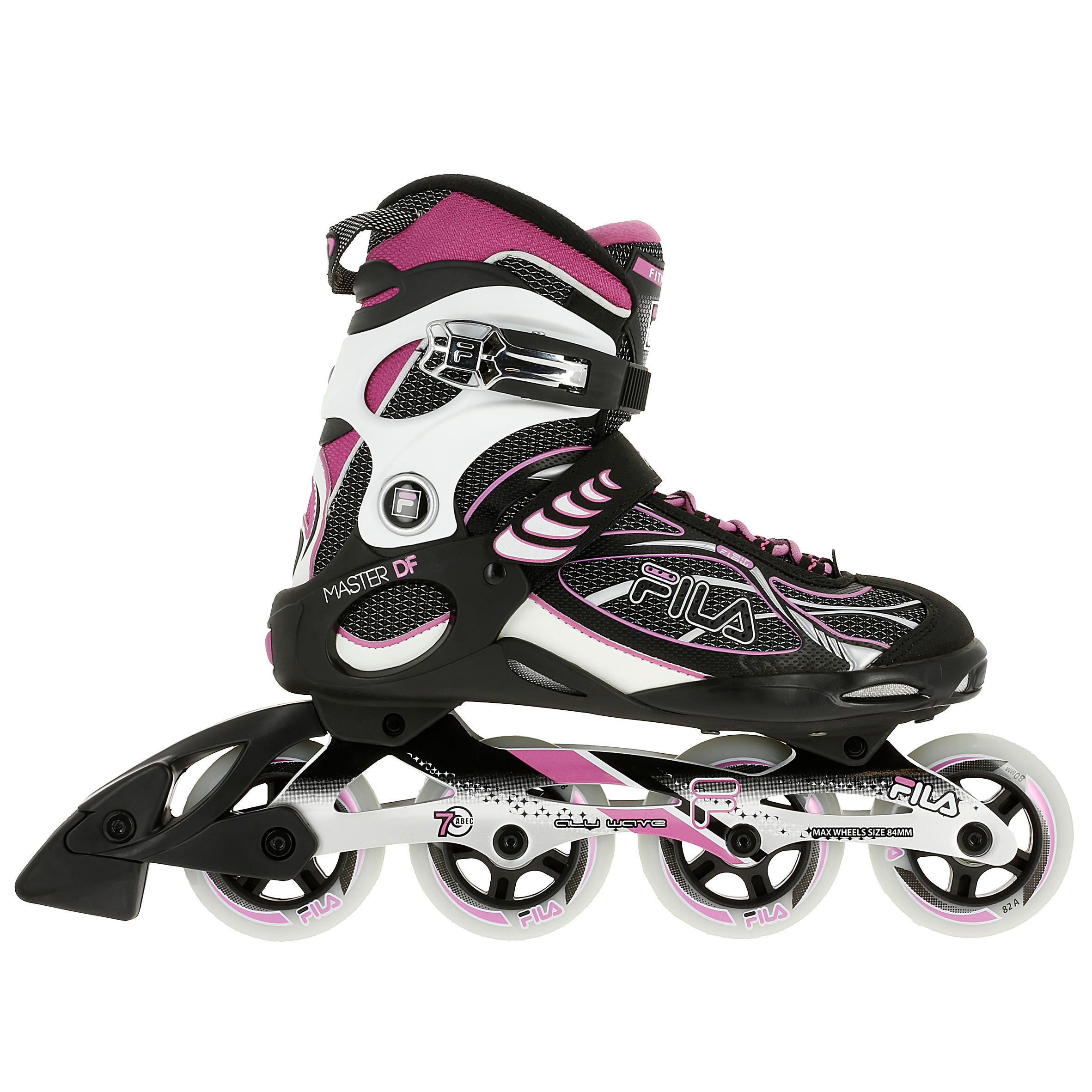 Master DF Women's Inline Fitness Skates - White 2/11