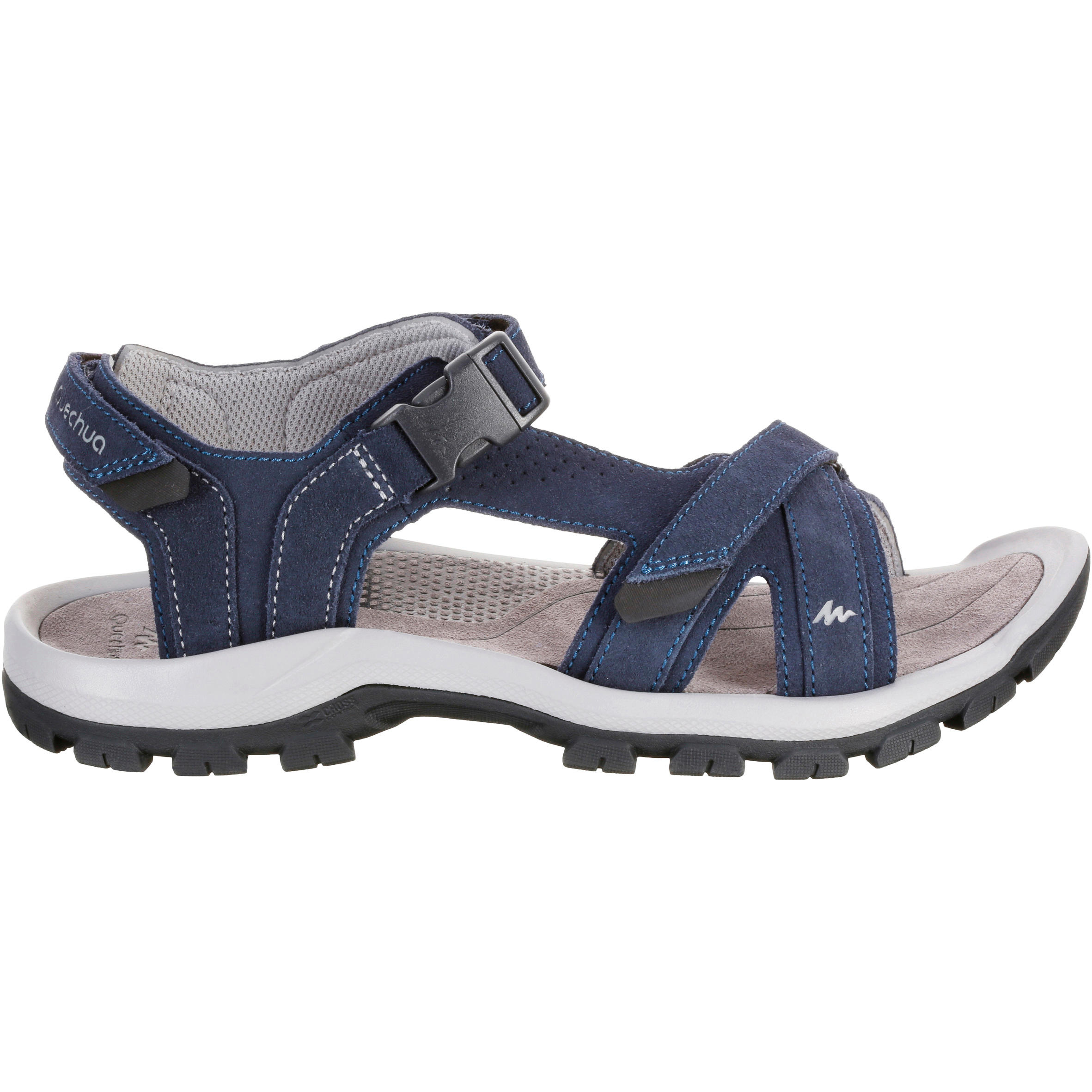 navy blue walking sandals