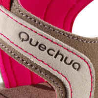 Women's walking sandals - NH120 - Beige
