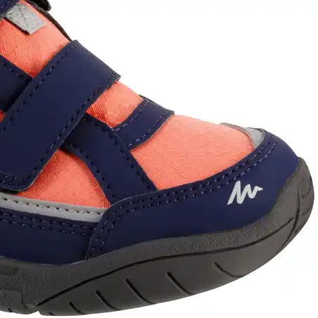 Kids' Hiking Boots Waterproof NH100 - Blue Coral