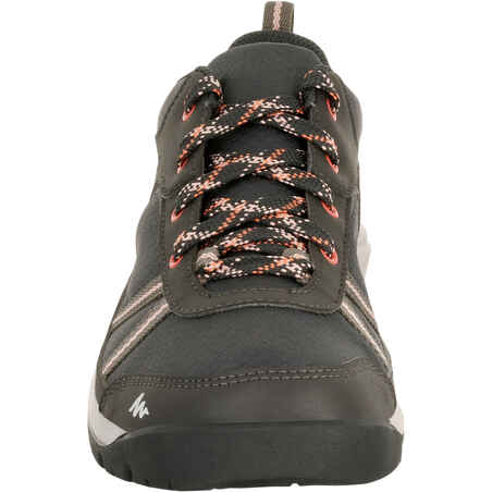 Women’s Country Walking Waterproof Boots NH300 - Black