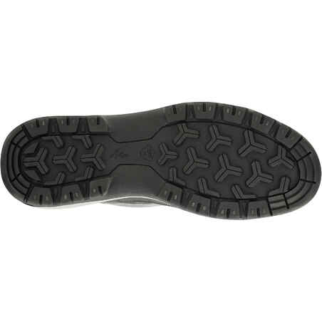 حذاء مقاوم للماء Arpenaz 100 للسيدات للتنزه - أسود