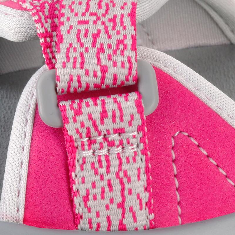 Sandales de randonnée enfant MH100 JR roses