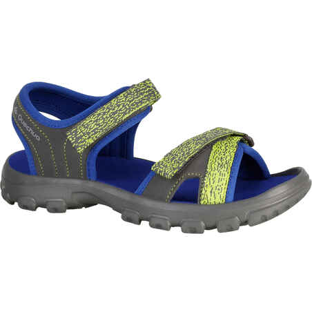 Sandales de randonnée enfant - MH100 JR bleues