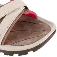 Women's walking sandals - NH120 - Beige