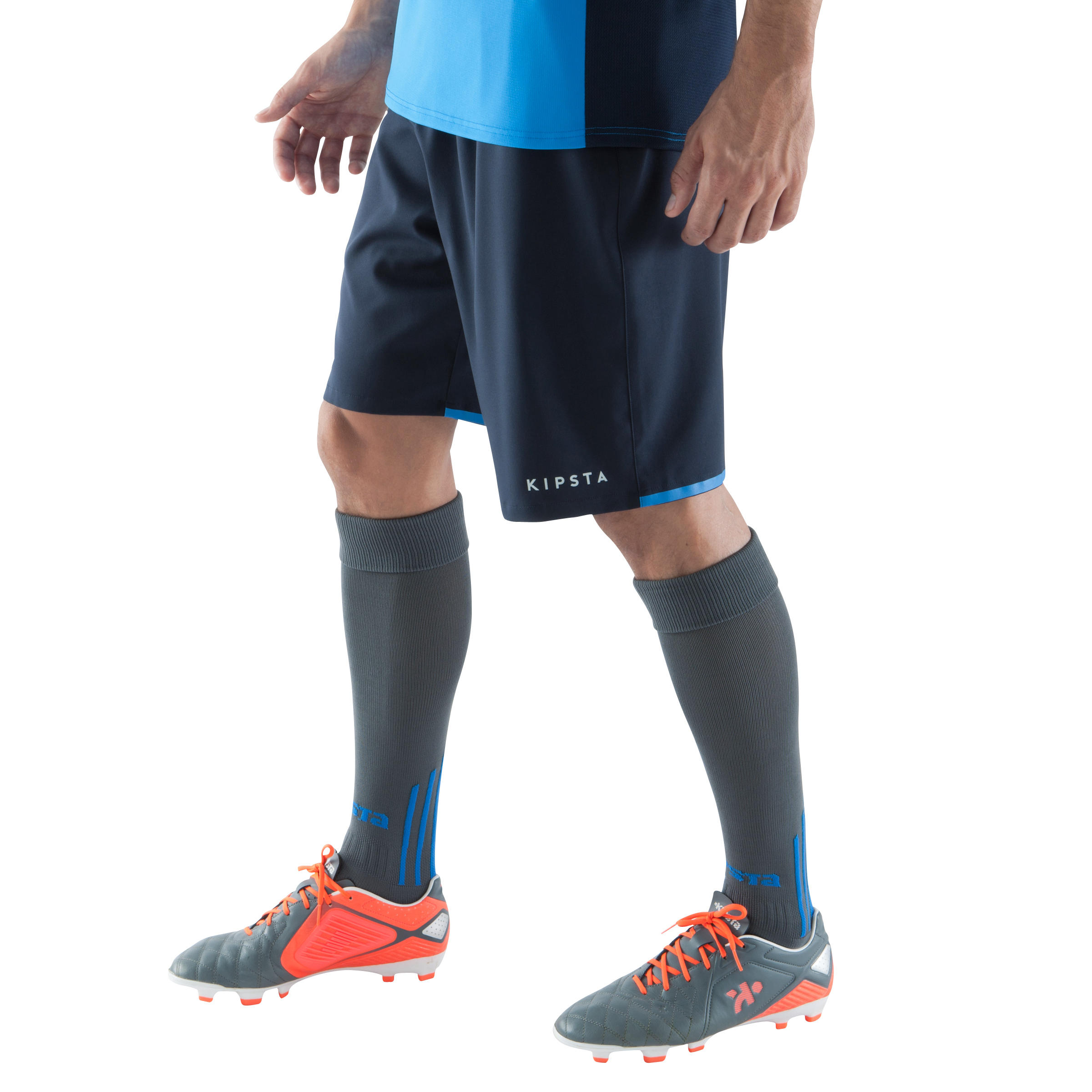 F500 Adult Football Shorts - Dark Blue 5/9