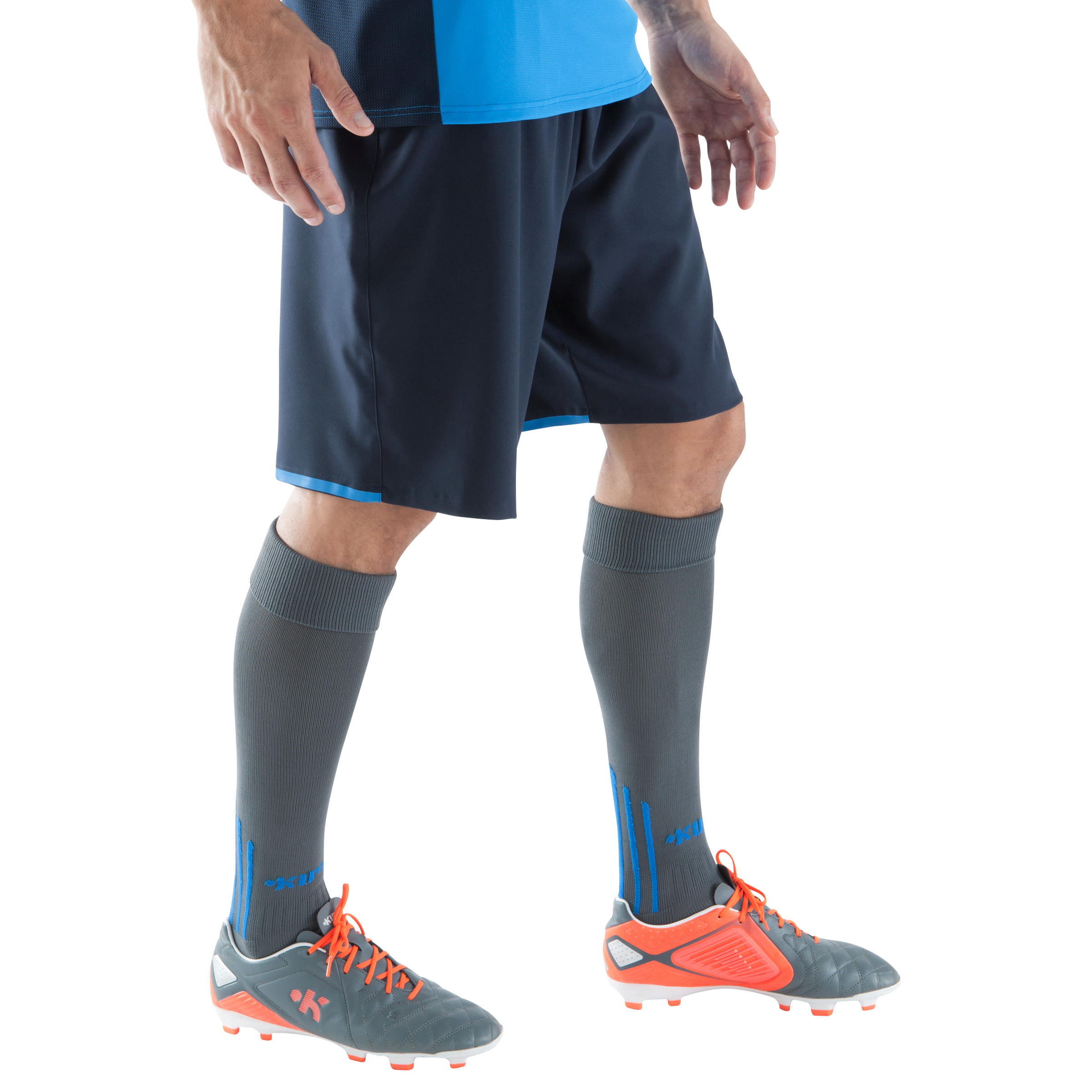 F500 Adult Football Shorts - Dark Blue 3/9