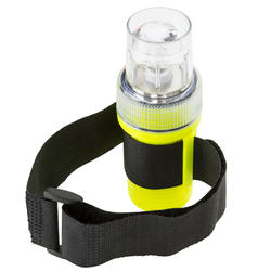 Lampe flashlight de repérage bateau jaune