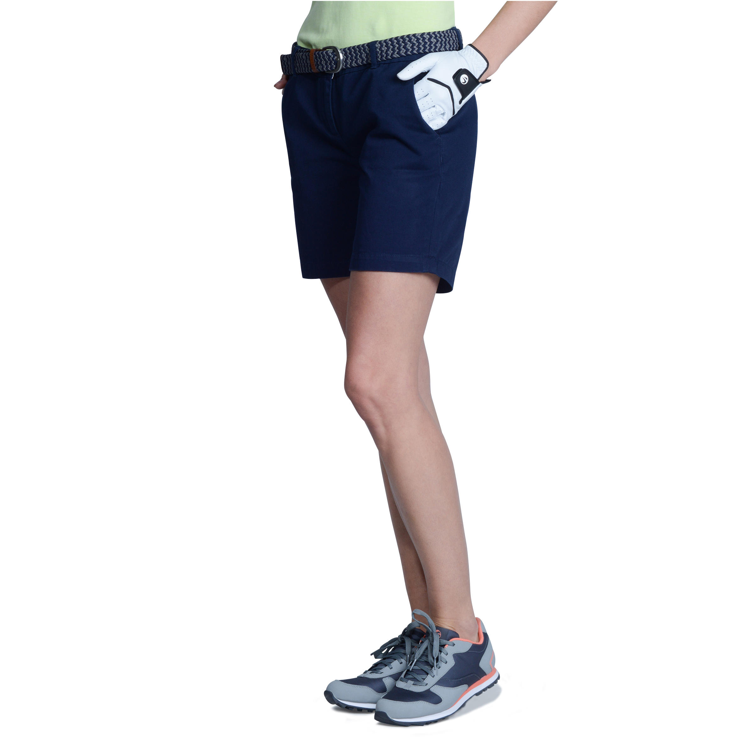 

Women Golf Shorts 500 Navy, Blue