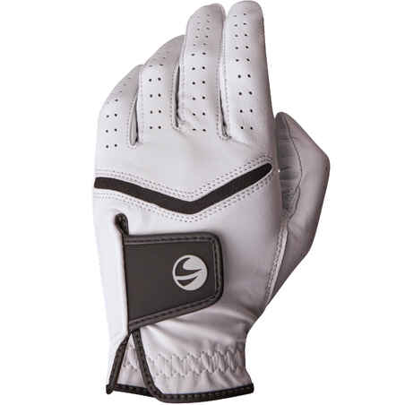 500 Women's Golf Advanced and Expert Glove - Right-Hander White