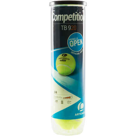 Versatile Tennis Ball TB 920 4-Pack - Yellow